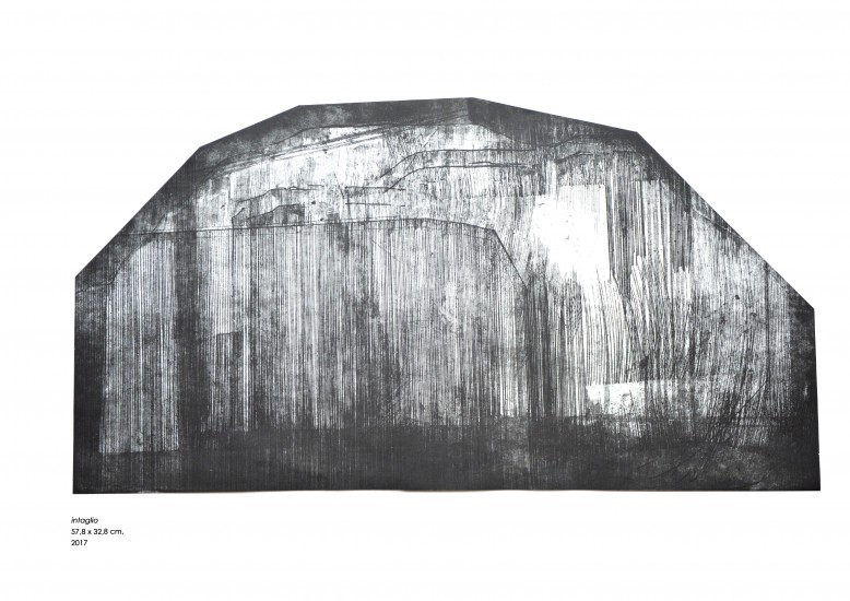 bez tytułu |intaglio | 57,8x32,8 cm